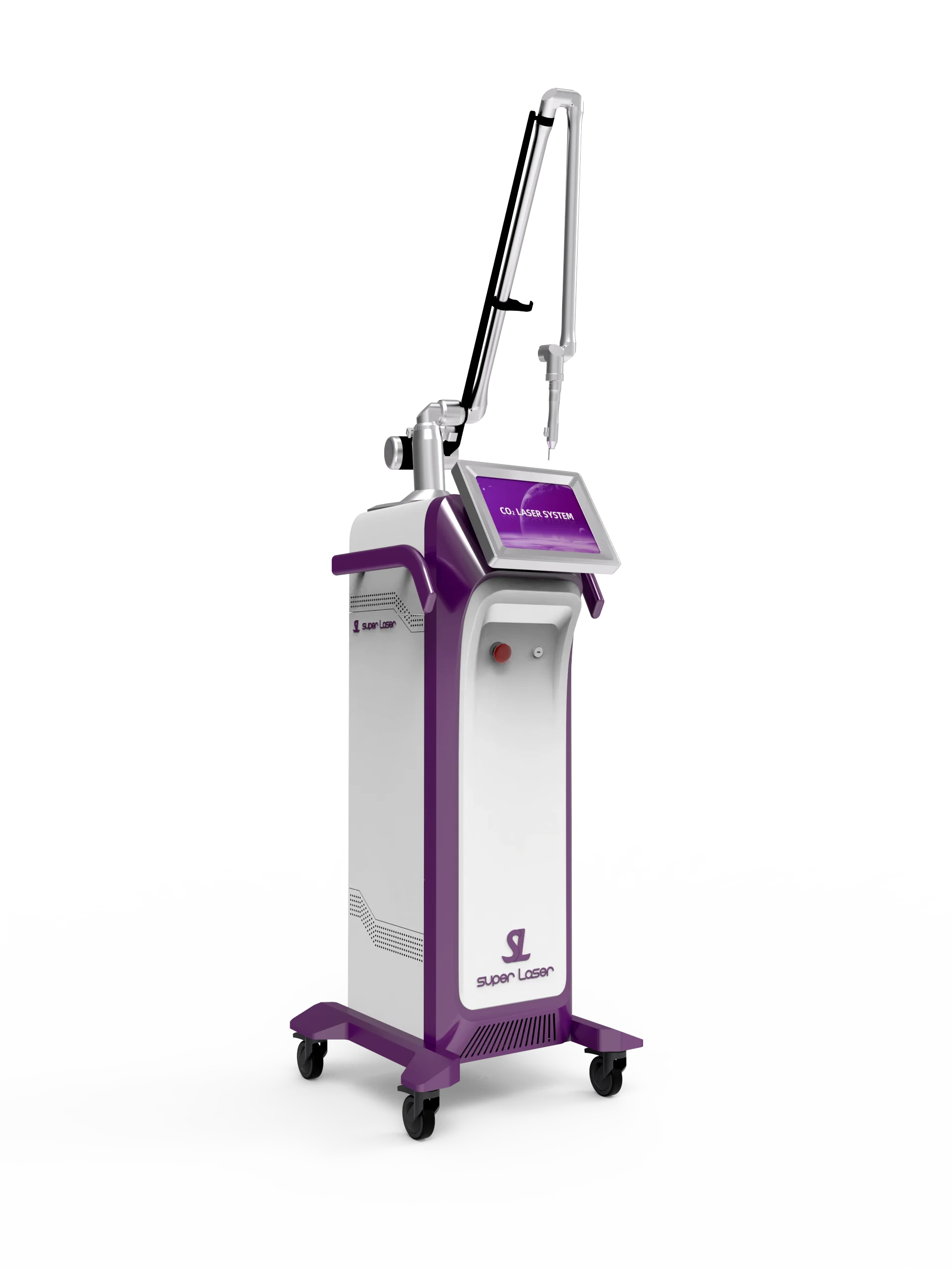 RF tube 30w Stationary CO2 Medical Fractional Laser Machine Anti-Puffiness Carbon Peeling Anti-Aging Skin Resurfacing Treatment