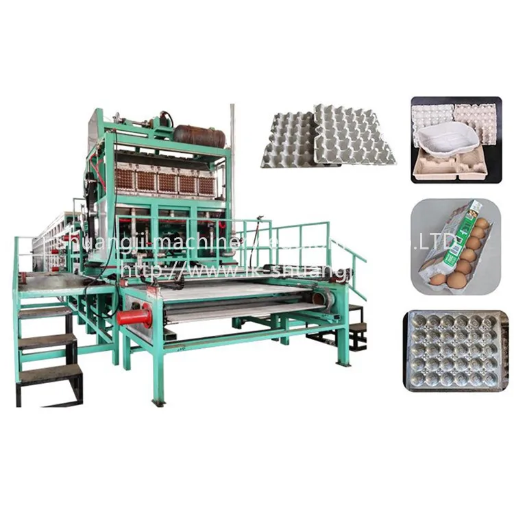 Egg tray machine production equipment/the egg paper pulp moulding machine