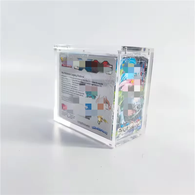 UV Protection  99% Game TCG  Acrylic Pokemoned Booster Box  Case for Trading Card