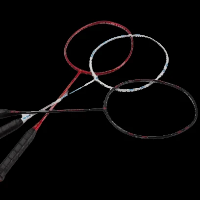 Customized Brand Offensive  Badminton Racket with Printing Design Suitable for Professional Senior Player