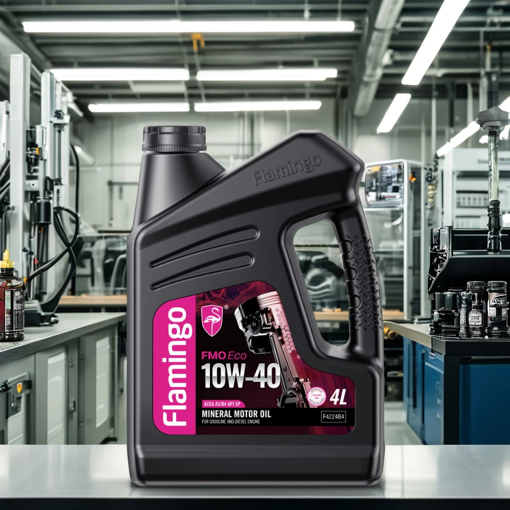 F4224B4 Mineral Motor Oil ACEA A3/B4 API SP 10W-40 Oily Liquid