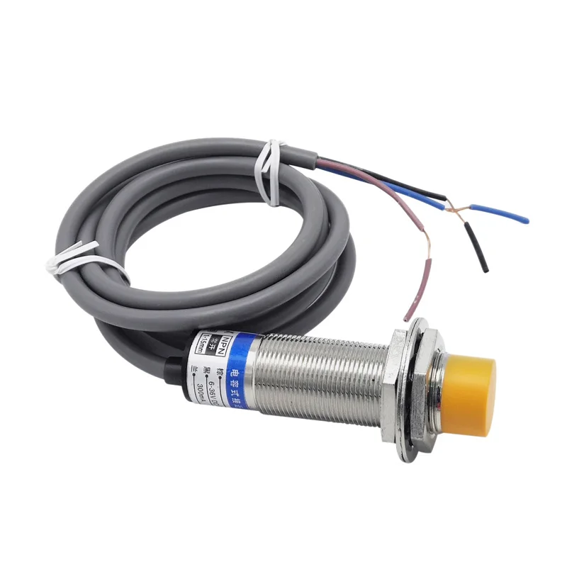 Ljc18a3-b-z/bx Approach Sensor Cylindrical Capacitive Proximity Switch 10mm Detecting Npn/pnp No/nc Dc6-36v