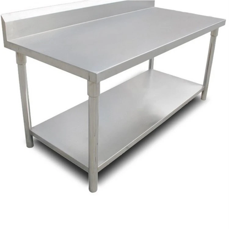Manufacturer Kitchen Stainless Steel Hight Work Table