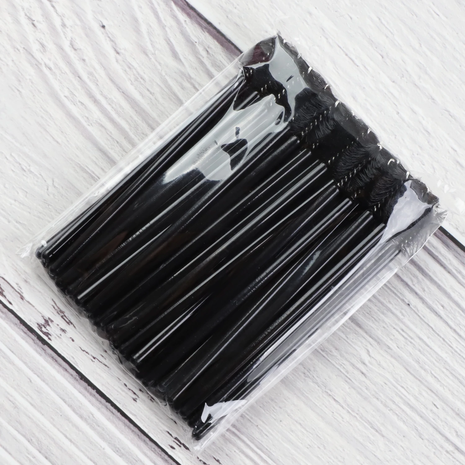 eyelash brushes applicator mascara wand private label nylon disposable plastic mascara brush for eyelash extensions makeup brush