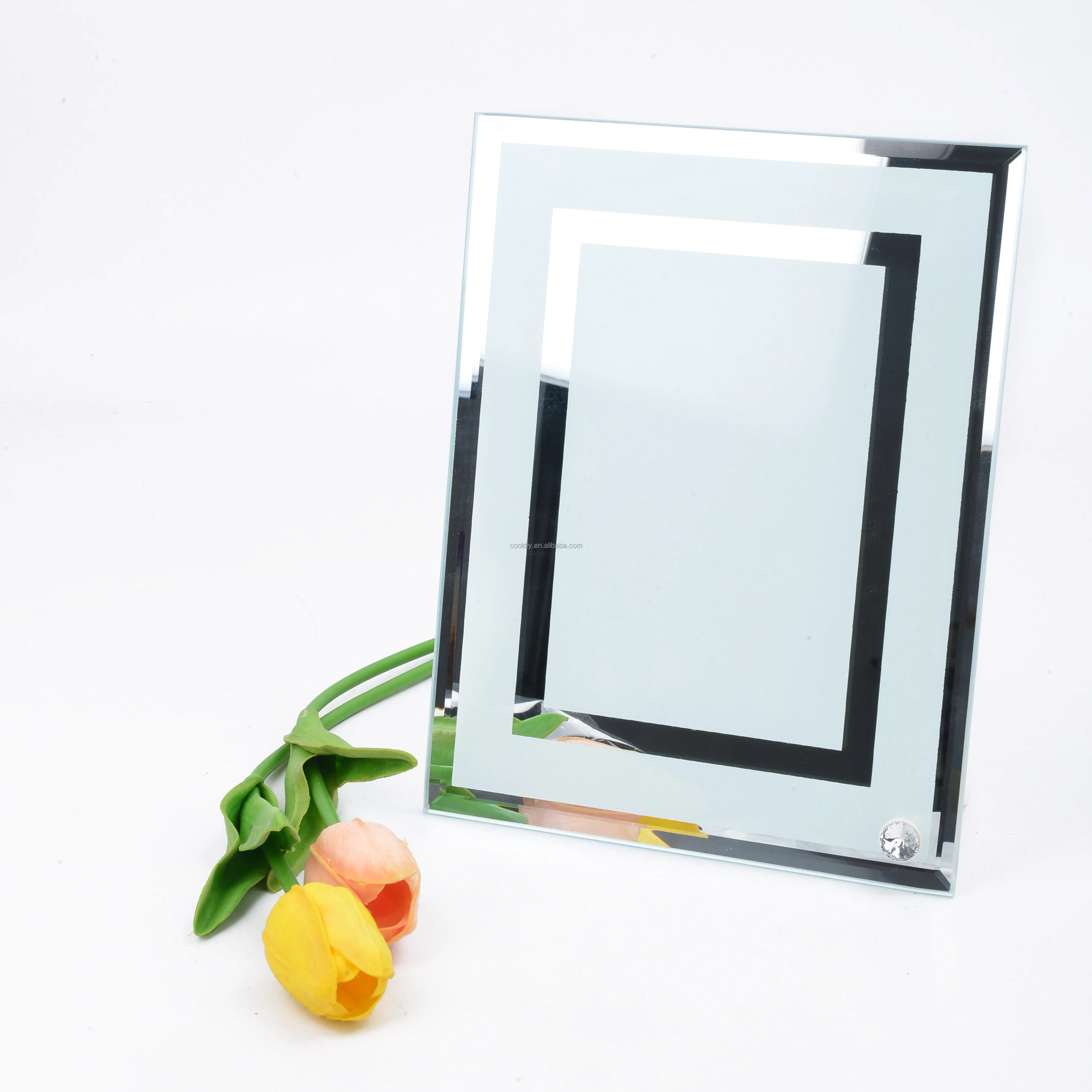 BL-04 сублимационная Стеклянная фоторамка