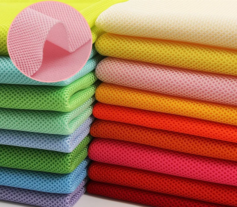 LS996 Popular 3d Sandwich Mesh Fabric Air Spacer Mesh Fabric For Cars Seat Cover Garments Luggage