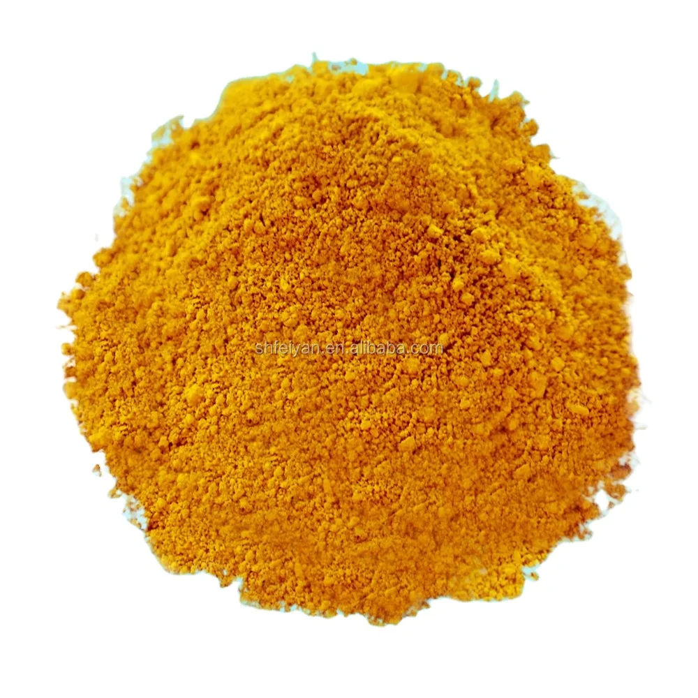 iron oxide yellow chemicals paints color pigments for mosaic floors and color bricks etc.