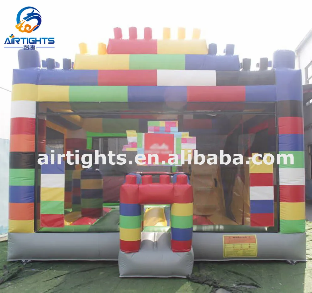 Commercial High Quality Inflatable Block Party Combo Bouncer for Rental Business