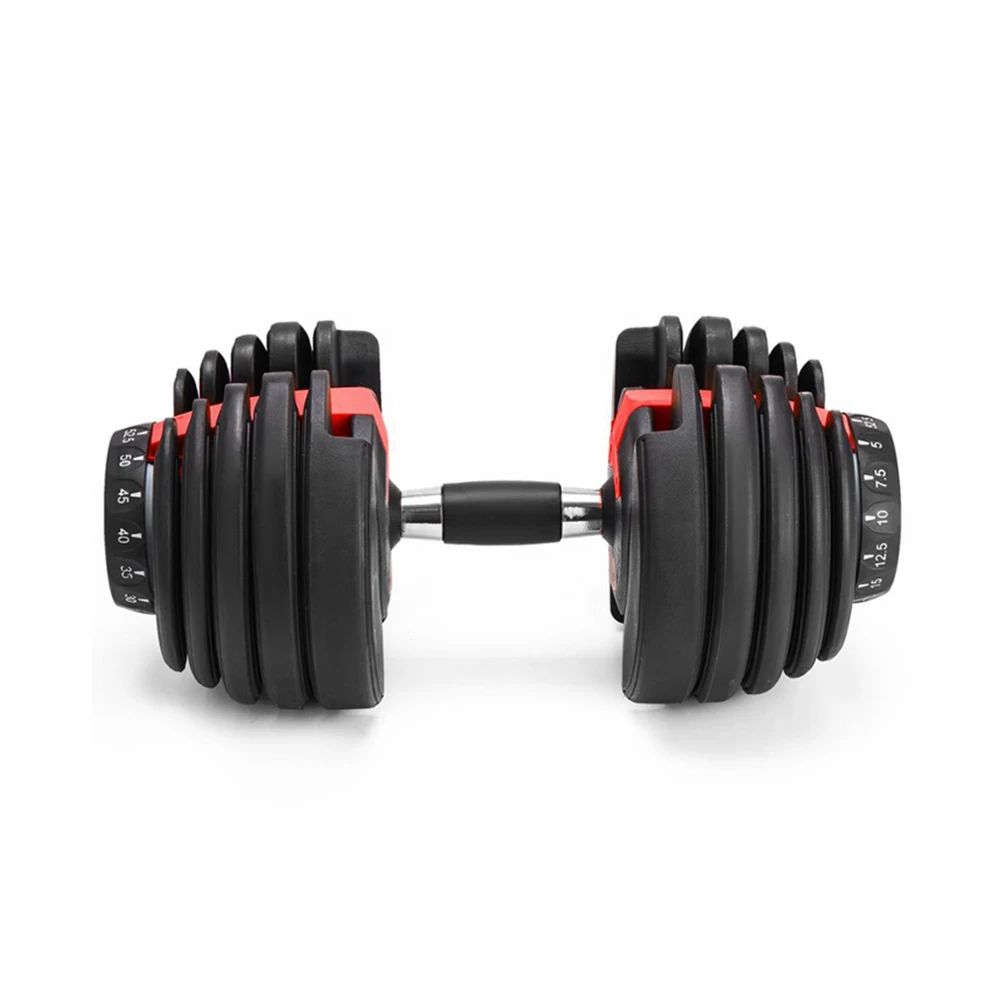 Gym Fitness Man Power Weight Lifting Training 40kg Quick Automatic Adjustable Dumbbell Set