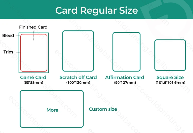 card regular size
