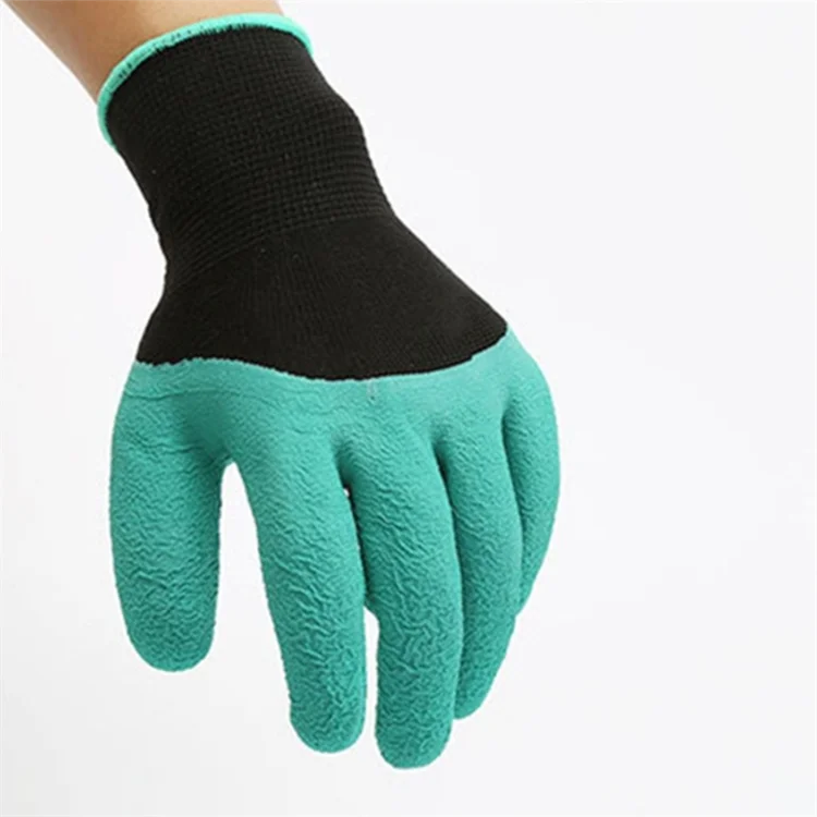 Competitive Price Custom Color Smooth Flower Household Garden Gloves with Claw