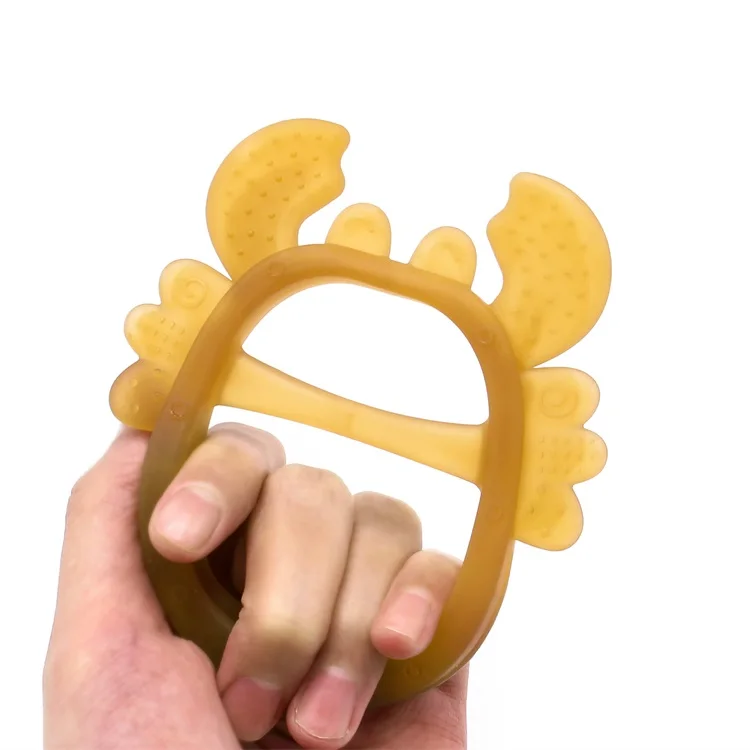 Wholesale 100% Food Grade Organic Baby Chewing Toy Baby Silicone Teether