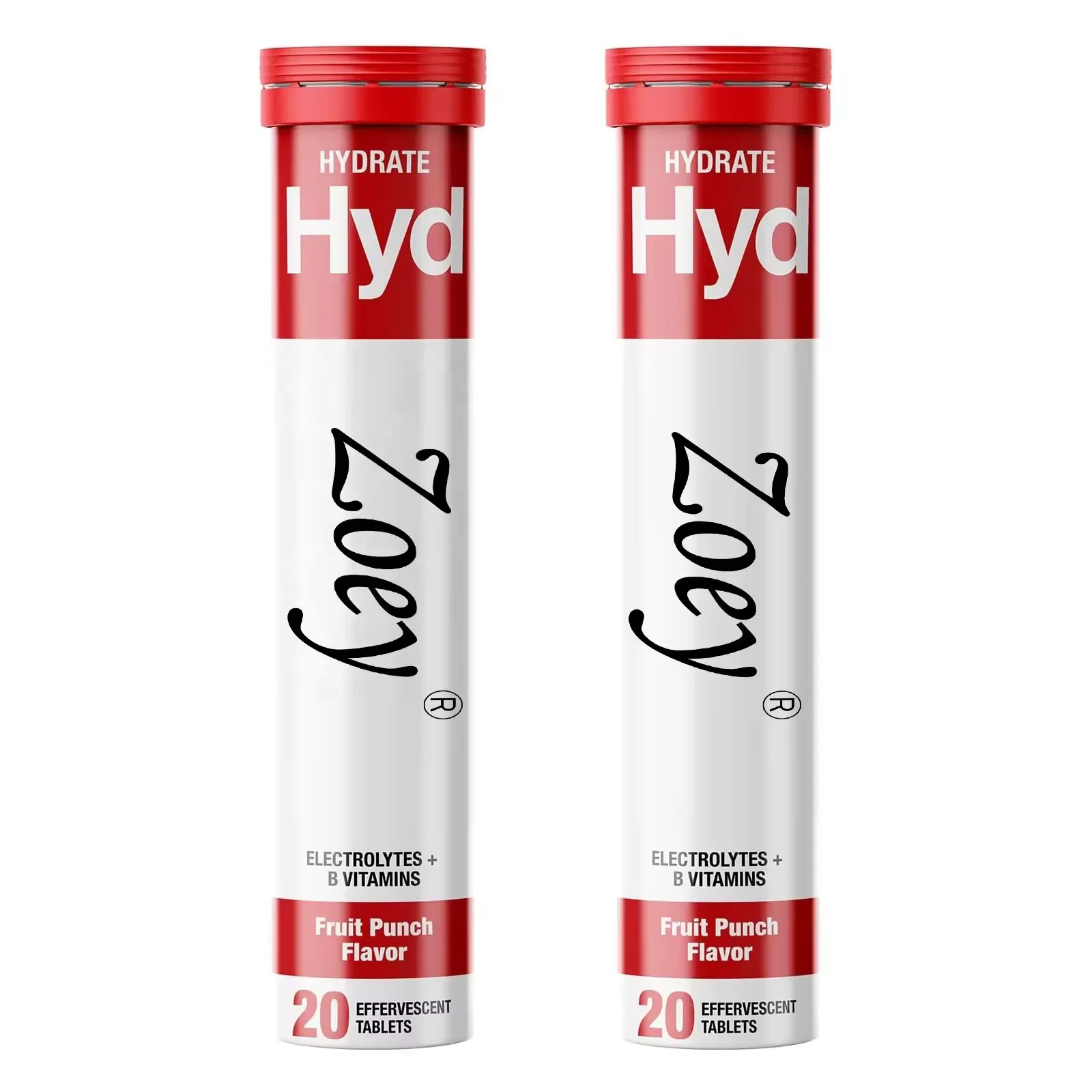 Hot Sale Hydration Electrolyte Effervescent Drink Tablet Vitamins Daily Vitamin Supplement No Sugar Low Calorie 20 tablets