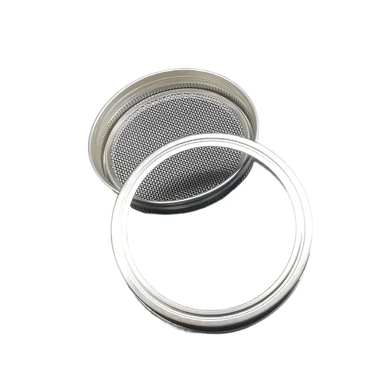 Mason jar special 70mm 86 mm SS304 20 Mesh 304 Stainless Steel Sprouting Jar Lids