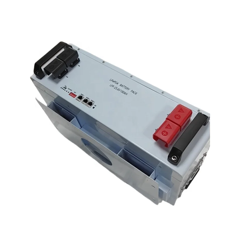 Deep Cycles 25.6v Wall Mounted LifePo4 Battery 24v 100ah Powerwall Lithium Battery For Home Solar