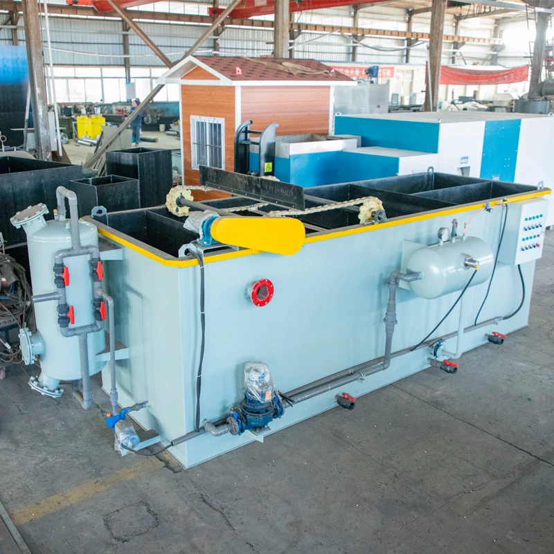 papermaking industrial wastewater treatment plant daf dissloved air flotation for sewage water cleaning