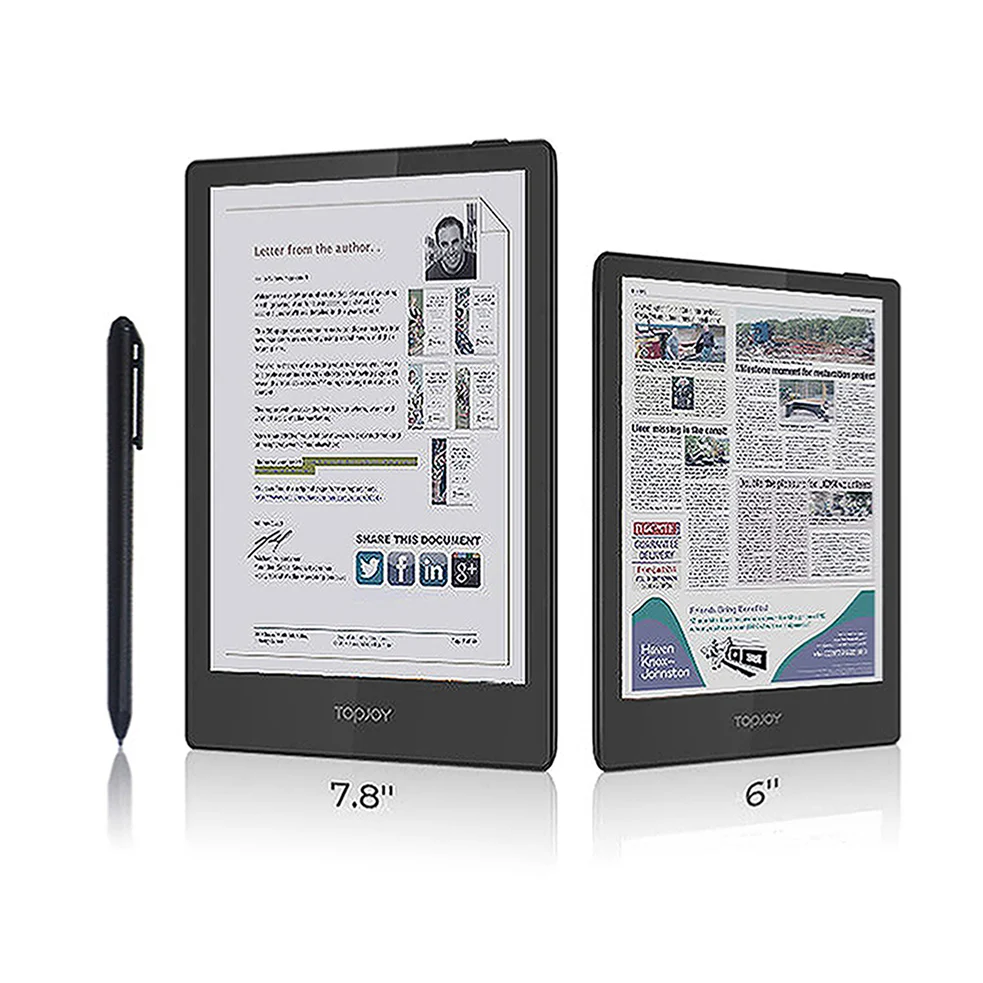 TOPJOY Kids Eye-Protecting Eink Paper Tablet For Wholesales E-Reader