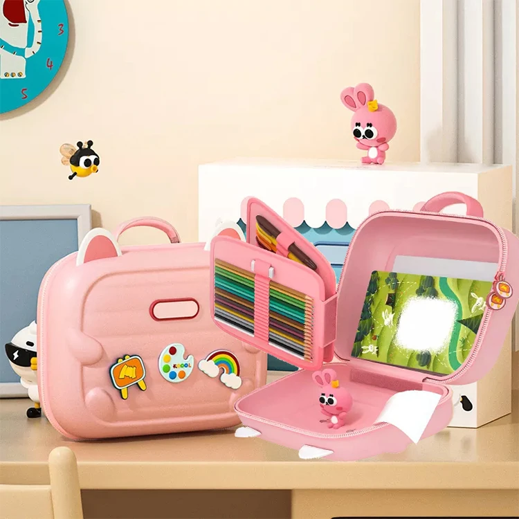 Custom Multifunction Eva Pencil Bag Pouch Big Capacity Eva 3D Pen Case Large Capacity