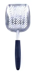 High Quality Easy to Clean Comfortable Handle Large Strong Metal Cat Litter Scoop