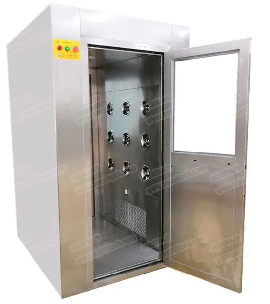 Automatic interlock Air Shower high quality stainless steel air shower clean room for one person