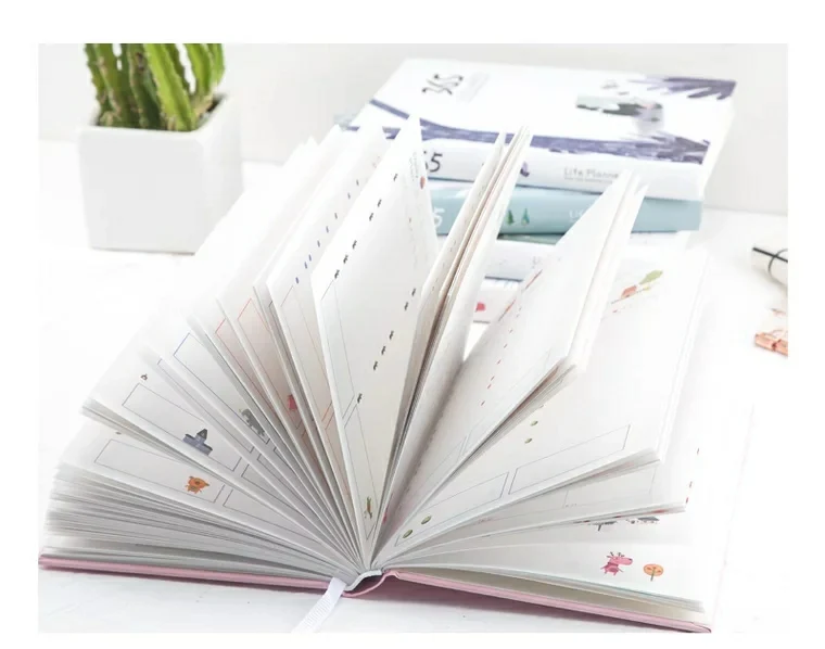 Customized  365 A5 diary notebook for school