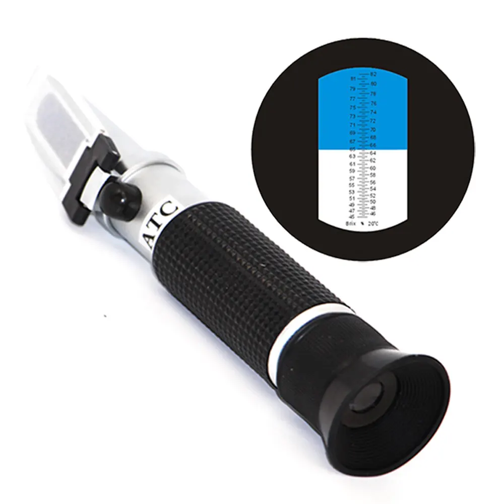 Atc Handheld Honey Sugar Brix Refractometer Saccharometer