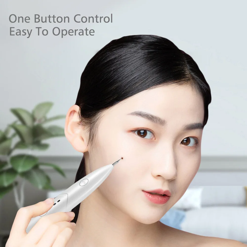 Professional Plasma Pen Skin Tag Remover Mole Tattoo Warts Black Dots Papilloma Spot Face Blemish Freckle Removal