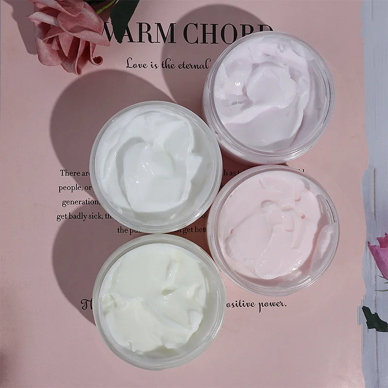 Wholesale Private Label Body Care Non-greasy Vegan Organic Rose Vanilla Mango Shea Butter