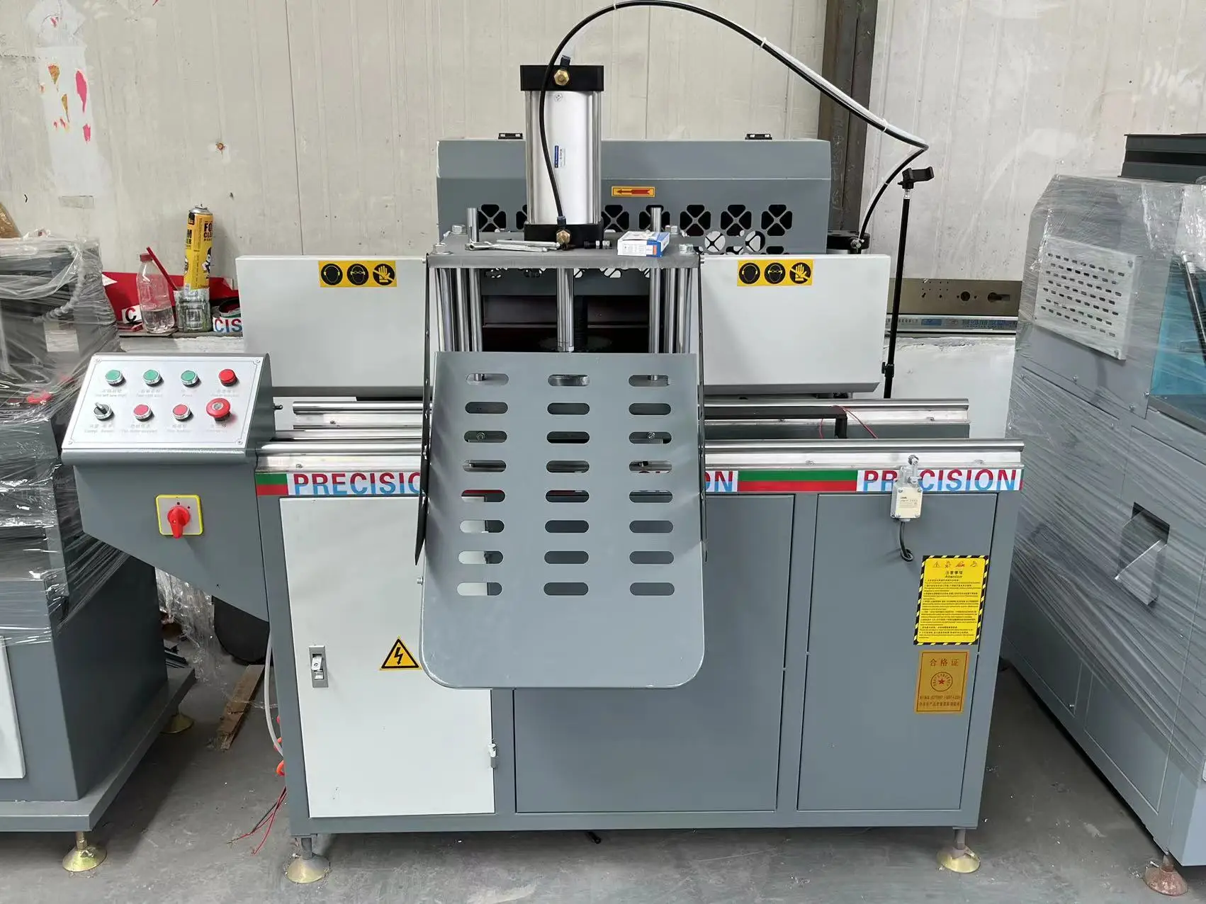 Factory Custom New Aluminum Mullion Making Machine/End Milling Machine Construction Applicable-Core Bearing PVC UPVC