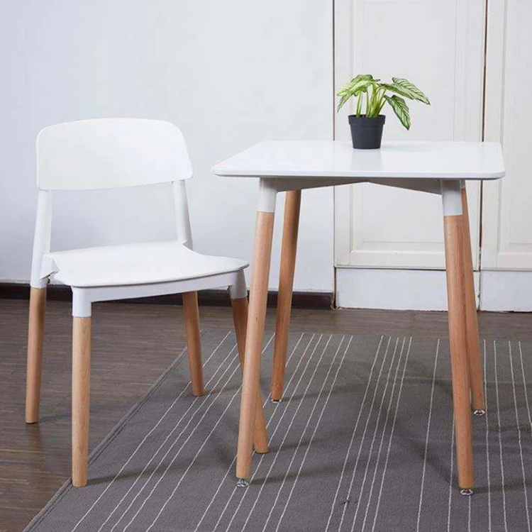 Nordic Fashion Dining Table And Chair Gifted Chair Simple Coffee Leisure Plastic Dining Chair