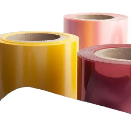 Transparent or Colored PVC Rigid Film for Thermoforming Blisters medical packaging