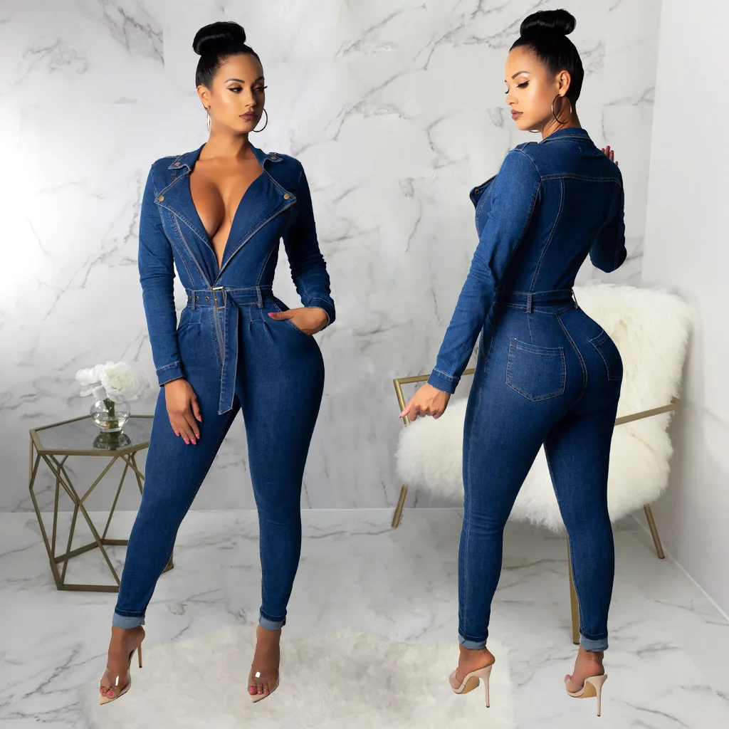 Good Selling Africa denim jumpsuit women elastic force pantalon jean pour femme girdle jeans pants for women