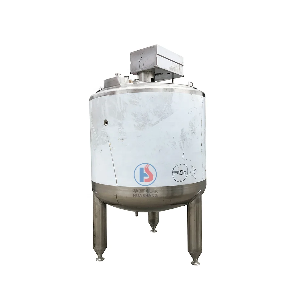 factory price industrial emulsifier mixing tank for cosmetic cream blending soap making machine stainless steel mixing tank