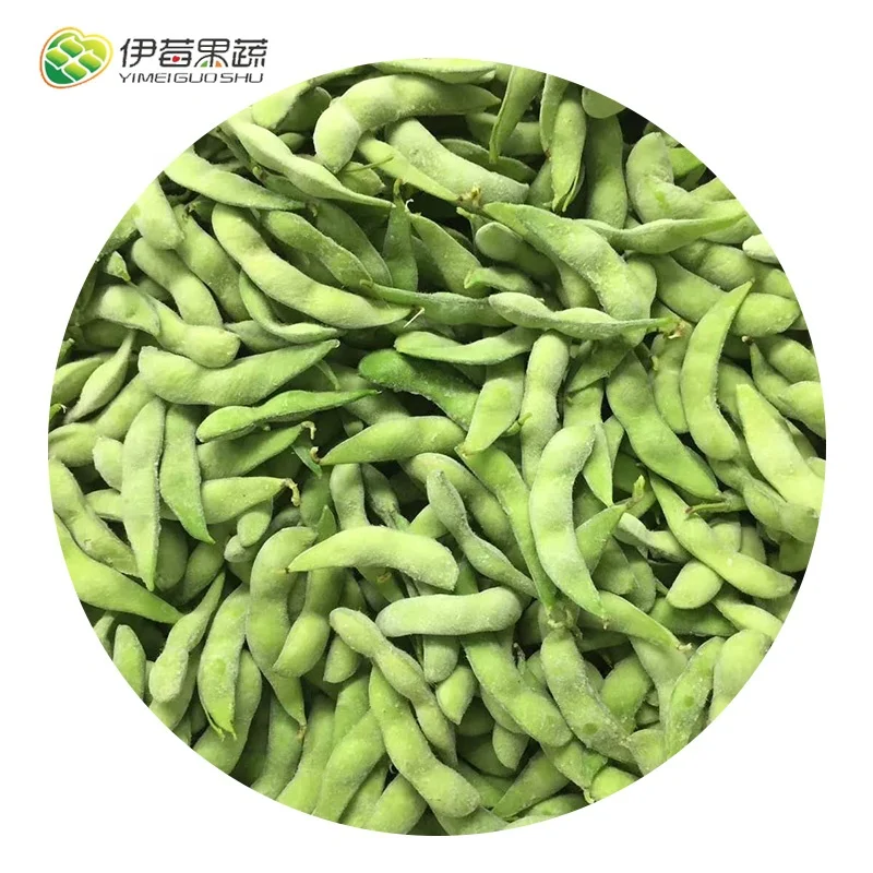 Best price Frozen Green Soybean Pod Bulk IQF Edamame Pod
