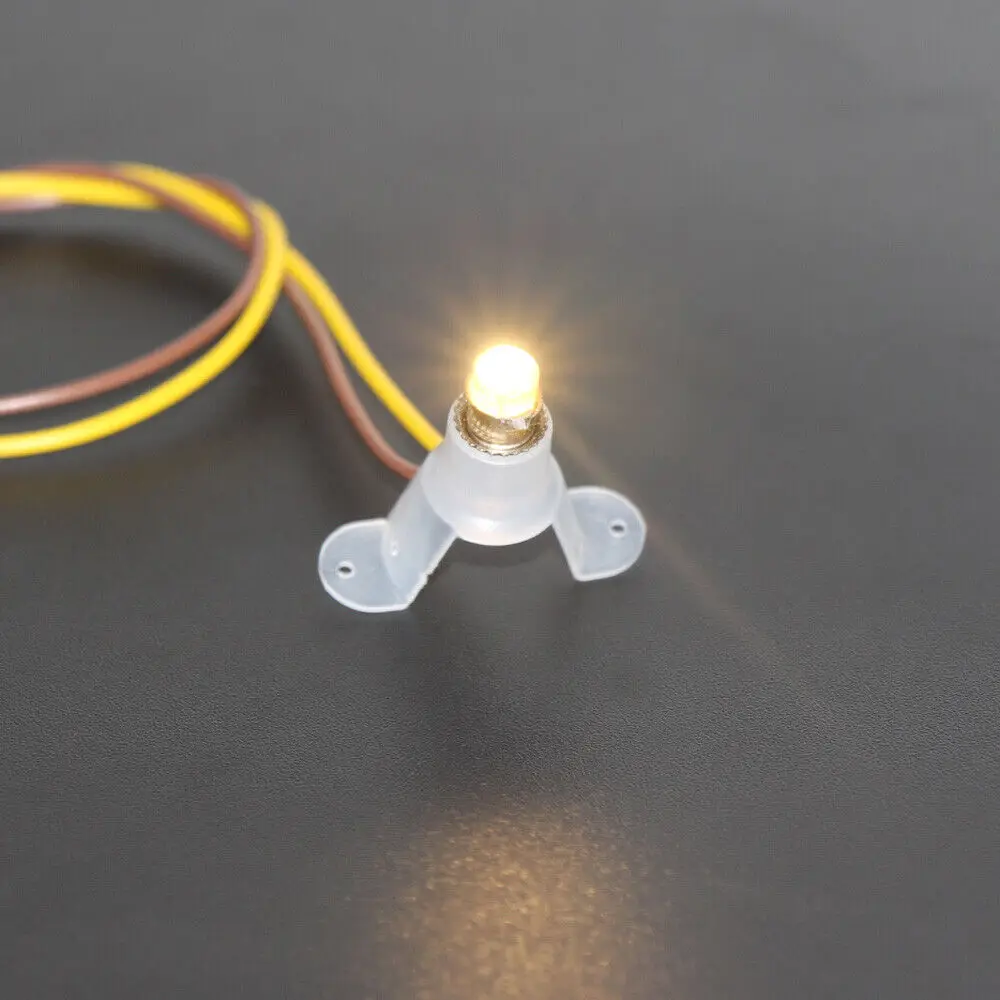 E5 Warm White/White LED 12V-14V Light Bulbs for Socket E5 E5.5 H0 Bulb Light Bulb (Warm White 3000K)