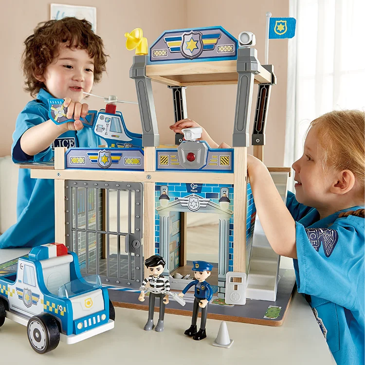Baby Toys New Kids Metro Police Dept Play set Figure Toys Children Model Collection Doll Model Action Figure Toys