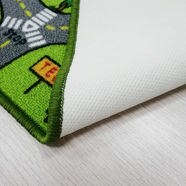 2024 AMZ Eco-Friendly Non-Slip Baby Play Mat Modern Puzzle Kids Carpet Wholesale Machine Made Nylon Polyester Carpet Bedroom Use