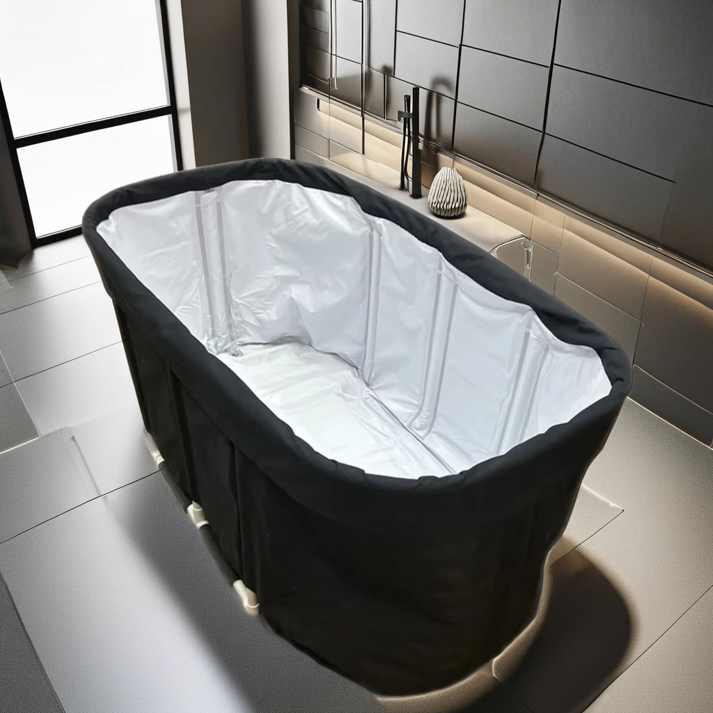 Best-Selling Adult Portable PVC Recycled Plastic Water Bath Eco-Friendly with Lid for Sports and Exercise