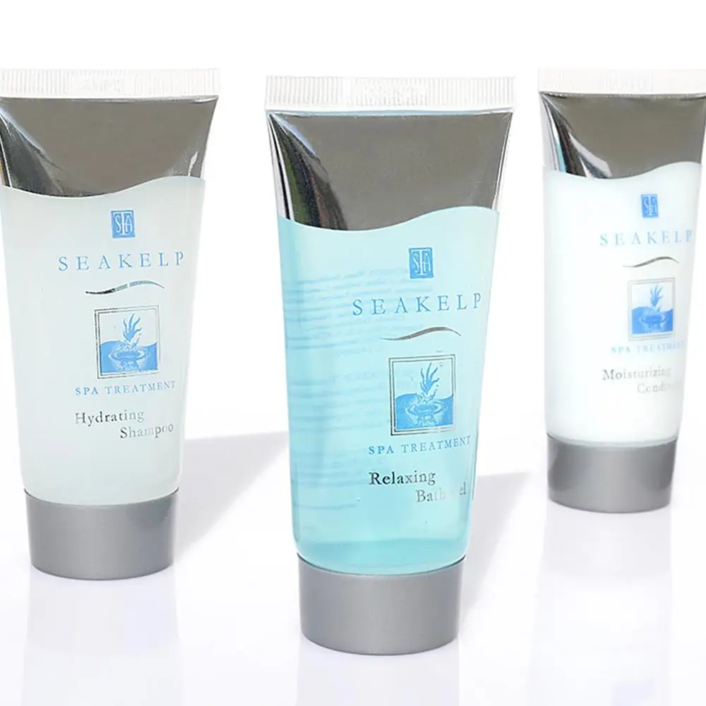 Hot sale cosmetic squeeze tubes with hotel shampoo and conditioner