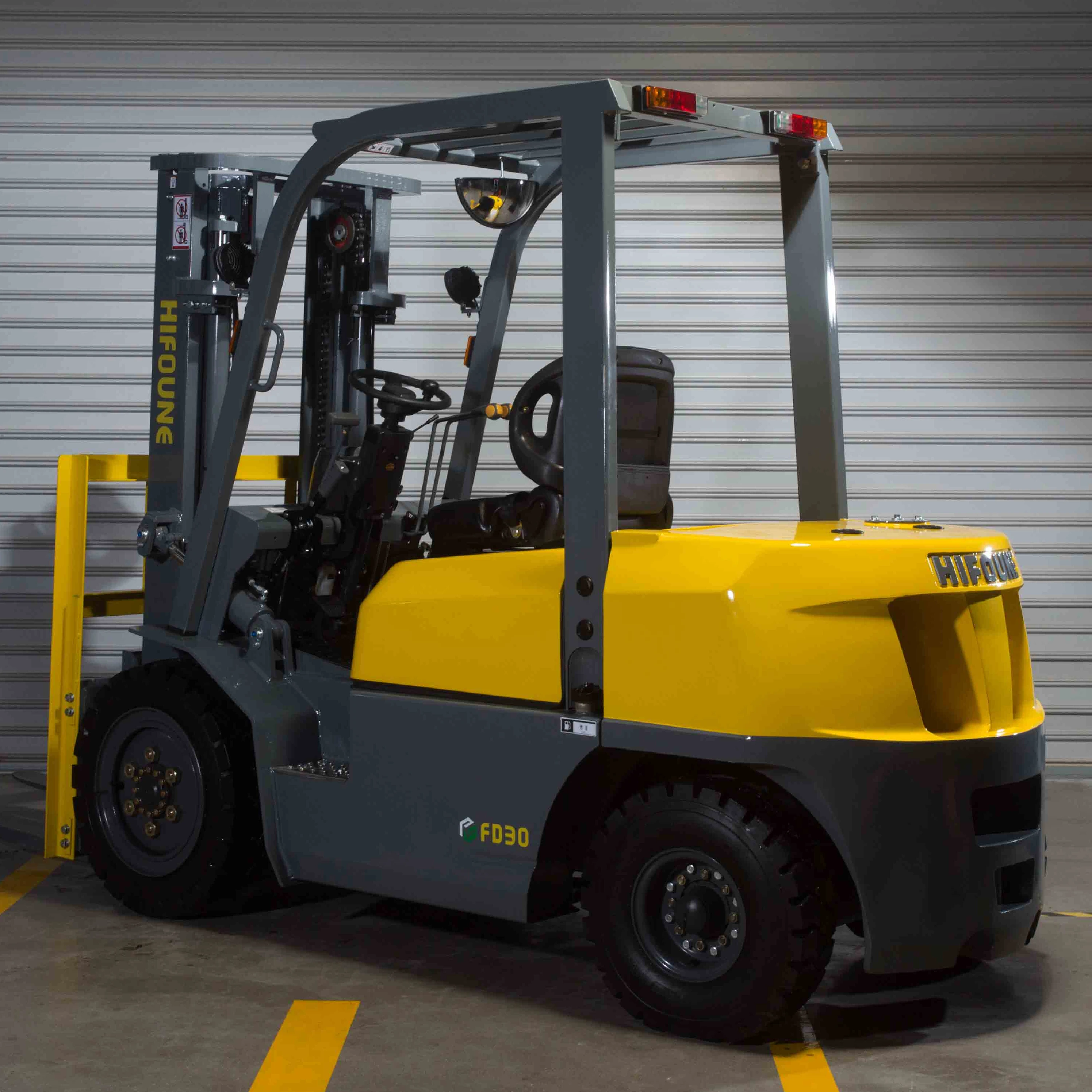 HIFOUNE new C series 3 ton diesel japanese engine mitsubishi 4g64 forklift truck for sale