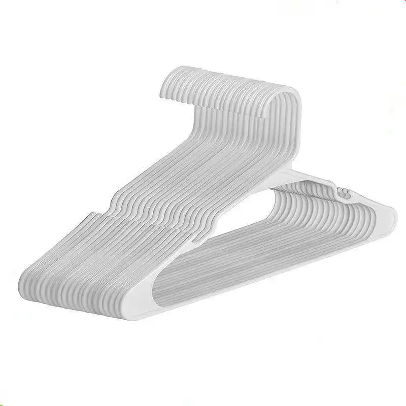 Biodegradable Hangers Zara Style Eco friendly Black Matte Recycled Plastic Clothes Hanger