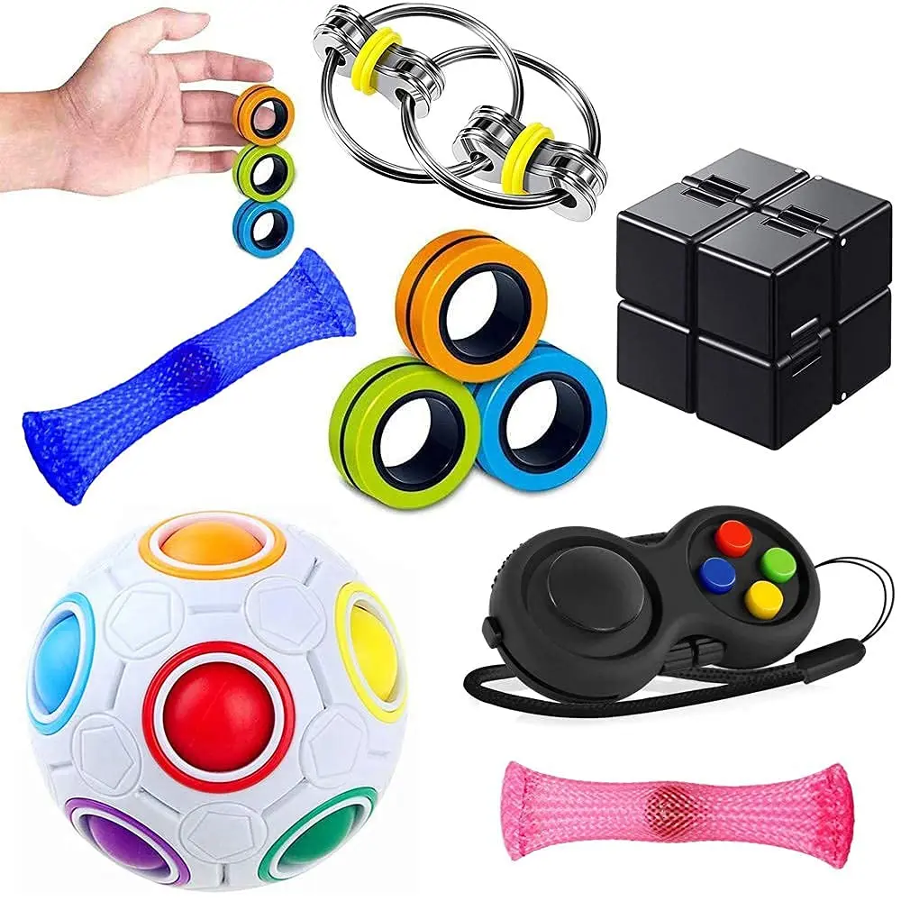 Wholesale Decompression Toy Attract Attention Pressure Relief Ball Popular Sensory Fidget Toys Set For Kids Adults Kill Time