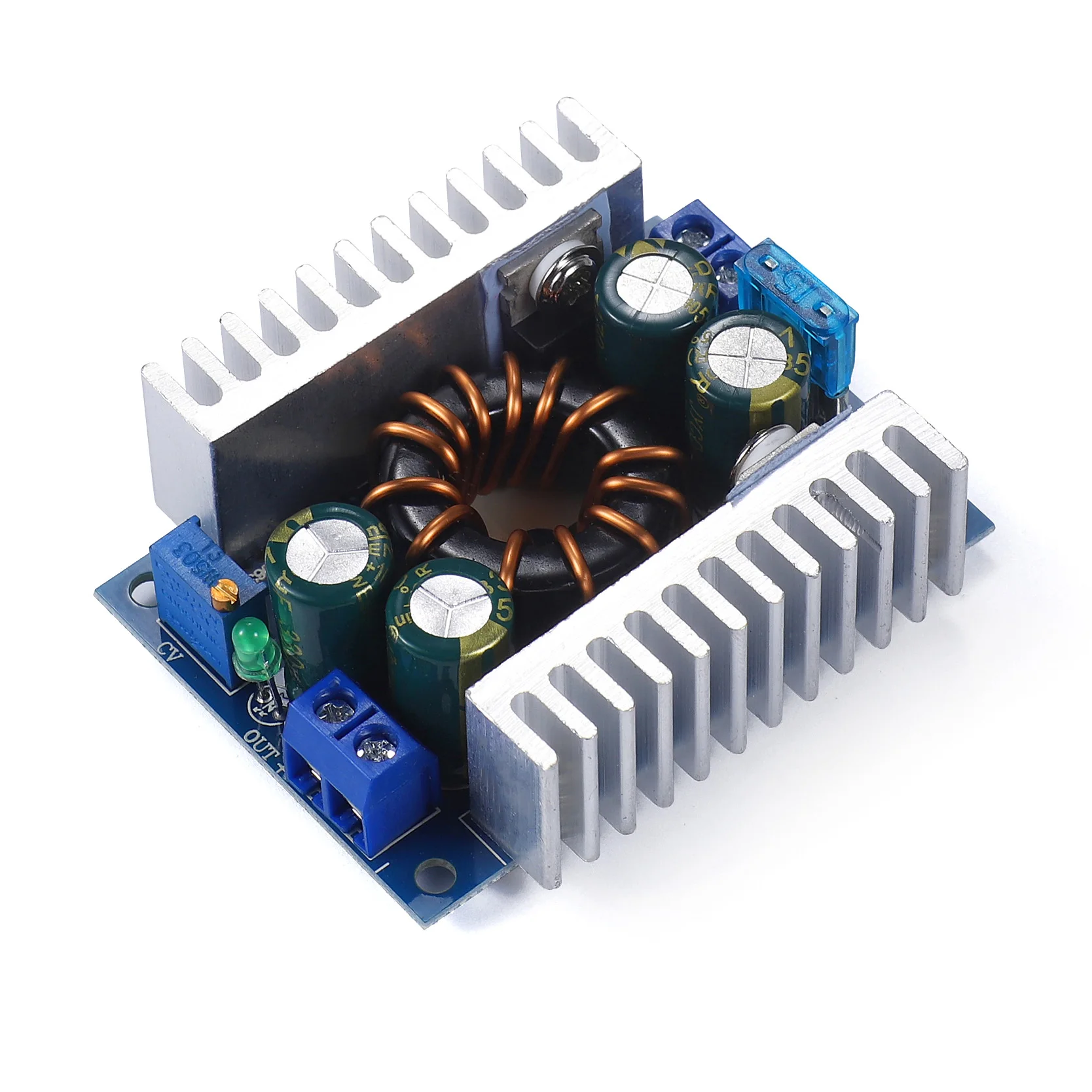 YPYQ150W Boost Converter DC-DC 8-32V to 9-46V  Step Up Voltage Charger Adjustable Power Supply Module