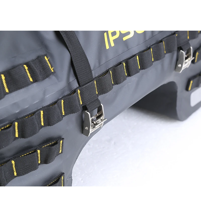 IPSON Waterproof Motorcycle  Bag  Roll Top  Motorcycle back seat bag Accept Customized  Logo