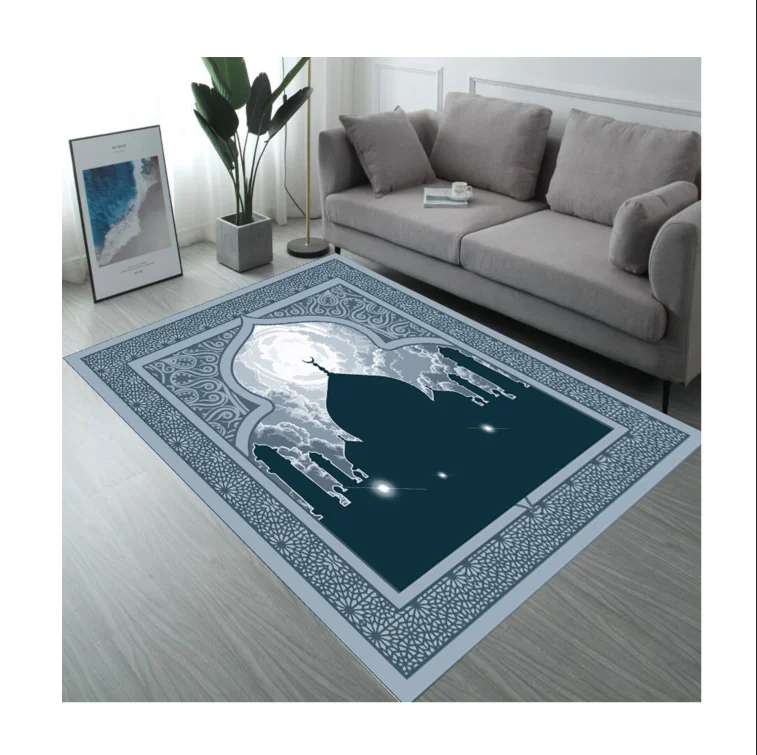 multi designs islamic mosque polyester moquette muslim prayer carpet