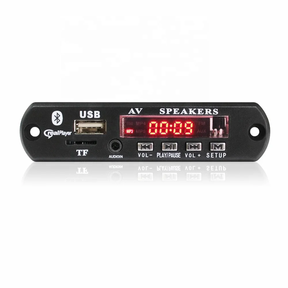 P5016A BT видео Realplayer AV динамик схема декодер модуль usb TF карта фильм mp4 плеер