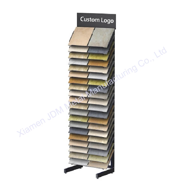 Customize Retail Metal Racking Adjustable Rack Ceramic Tile Display Stand Racks Shelves