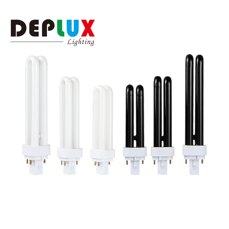 5w 7w 9w 11w 13 watt 120 volts GX23 Base PL compact fluorescent light bulbs