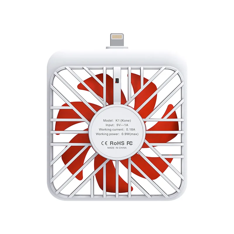 High Quality Cooler Smart Mobile Phone Plugin Cooling Hand USB Electric Small Mini Portable Fan for Type-C Apple Android