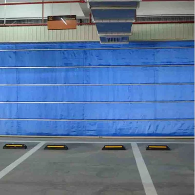 After sale worry-free new flame retardant inorganic cloth fire rolling shutter door suitable for industrial warehouse
